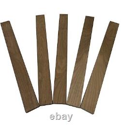 Paquet de 20 planches de noyer noir pour planches à découper en bois de 3/4 x 2 x 24