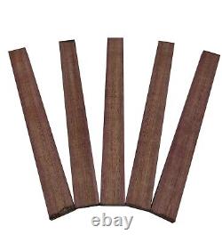 Paquet de 5 planches de bois Purpleheart KD pour planche à découper DIY blocs 3/4 x 2 x 36