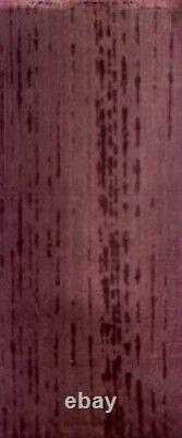 Paquet de 5 planches de bois Purpleheart KD pour planche à découper DIY blocs 3/4 x 2 x 36