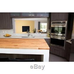 Plan De Travail En Bois 50 X 25 X 1,5 Pour La Cuisine En Bois Butcher Block