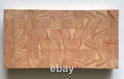 Planche à découper artisanale en bois greffé japonais HINOKI de 445mm à grain de bout