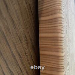 Planche à découper en bois de mélèze du Canada, grain d'extrémité, fabriqué à la main, jamais utilisé. 18X13X1.8