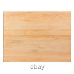 Planche à découper réversible en bois d'érable John Boos, grain de bord, 20 x 15 x 1,5 pouces