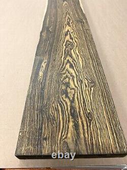 Planche de bois exotique en Bocote 42x6x1