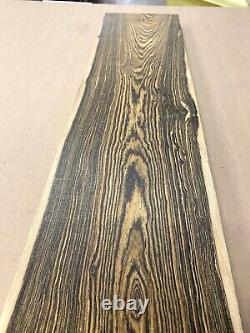 Planche de bois exotique en Bocote 42x6x1