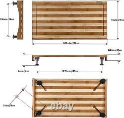 Prosumer's Choice Cover Cover Bamboo Cutting Board Premium, Durable, Ex