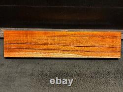 QUALITÉ D'EXPOSITION Hawaiien Curly Koa Plaque de Bois 20 x 4,5 x 1,25