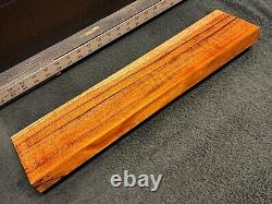 QUALITÉ D'EXPOSITION Hawaiien Curly Koa Plaque de Bois 20 x 4,5 x 1,25