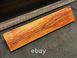 QUALITÉ D'EXPOSITION Hawaiien Curly Koa Plaque de Bois 20 x 4,5 x 1,25