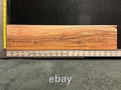 QUALITÉ D'EXPOSITION Hawaiien Curly Koa Plaque de Bois 20 x 4,5 x 1,25