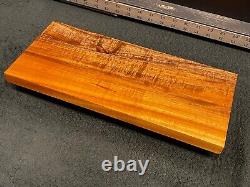 Qualité d'exposition Billet de bois de Koa frisé hawaïen 15,75 x 7+ x 0,875