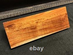 Qualité d'exposition Hawaiian Curly Koa Billet Bois 18 x 6.5 x 1.625+