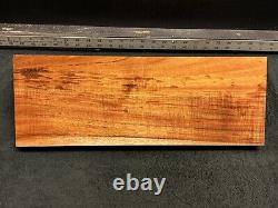 Qualité d'exposition Hawaiian Curly Koa Billet Bois 18 x 6.5 x 1.625+