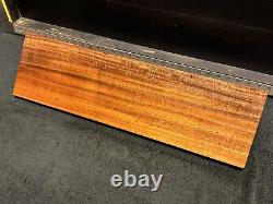 Qualité d'exposition Hawaiien Curl Koa Billet Bois 24 x 6.75+ x 1.125