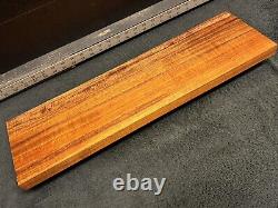 Qualité d'exposition Hawaiien Curl Koa Billet Bois 24 x 6.75+ x 1.125