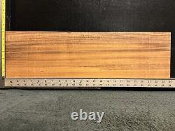 Qualité d'exposition Hawaiien Curl Koa Billet Bois 24 x 6.75+ x 1.125