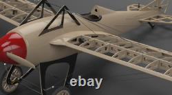 Rc Avion Balsa Bois Laser Coupé Kit Avion Monocoque 1000mm Wingspan Diy Nouveau