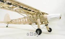 Rc Plane Balsa Kit Avion Découpé Au Laser En Bois 1600mm Bricolage Pour Adultes Construction Cadeau