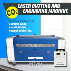Reci Co2 Graveur Laser Cutter 100w 51 × 35 Machine De Gravure De Coupe Ruida