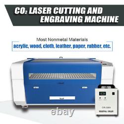 Reci Co2 Graveur Laser Cutter 100w 51 × 35 Machine De Gravure De Coupe Ruida