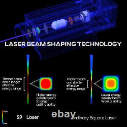 Sculpfun S9 90w Laser Gravure Machine De Coupe Bois Acrylique Laser Cutter Bricolage
