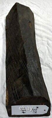 Segments de bûches d'ébène du Gabon - Vous les coupez à la taille - 26 lb de bois exotique (Article 359)