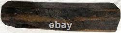 Segments de bûches d'ébène du Gabon réduites - Vous coupez à la taille - 88 livres de bois exotique (Article 374)