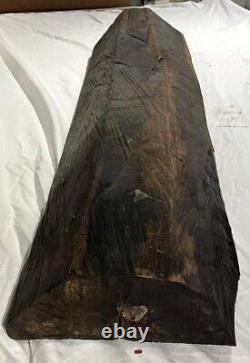 Segments de bûches d'ébène du Gabon réduites - Vous coupez à la taille - 88 livres de bois exotique (Article 374)