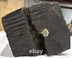 Segments de tronc d'ébène du Gabon - Vous coupez à la taille - 62 livres Bois exotique (Article 151)