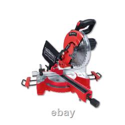 Sliding Miter Saw W Laser Guidance Heavy Duty Precision Cuts Tool 15 Amp 10 In