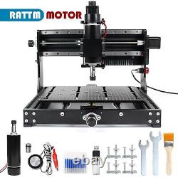 USA? Routeur CNC graveur laser machine de fraisage de 3020 Plus 500W coupant le métal en bois