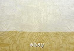 Veneer en bois de frêne burl blanc 24 x 48 avec support en papier épaisseur 1/40 grade AA